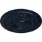 Ekena Millwork Darnay Ceiling Medallion (Fits Canopies up to 7 1/4"), Hand-Painted Midnight Dream, 29 1/4"OD x 2"P CM29DAMDF - alternate 4